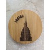 Apribottiglie Magnetico Torino Mole Antonelliana Bambù | Idea Regalo