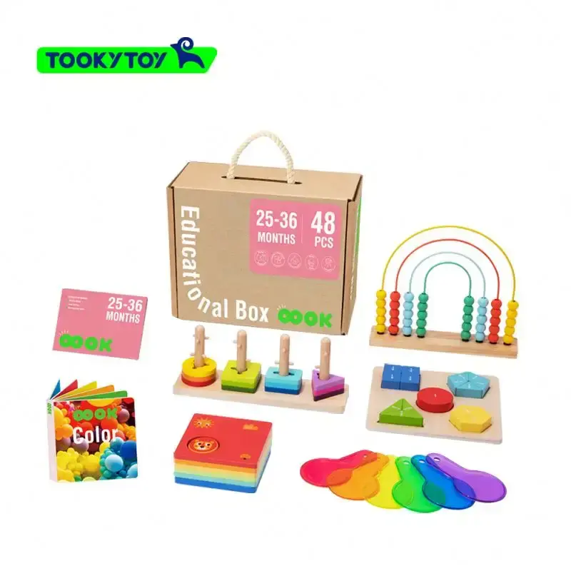 Tooky Toy Educational Box 25-36 mesi TK754